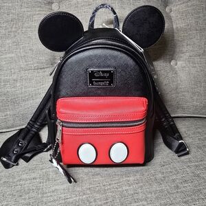 Loungefly Disney Mickey Mouse Mini  Backpack, NWT
